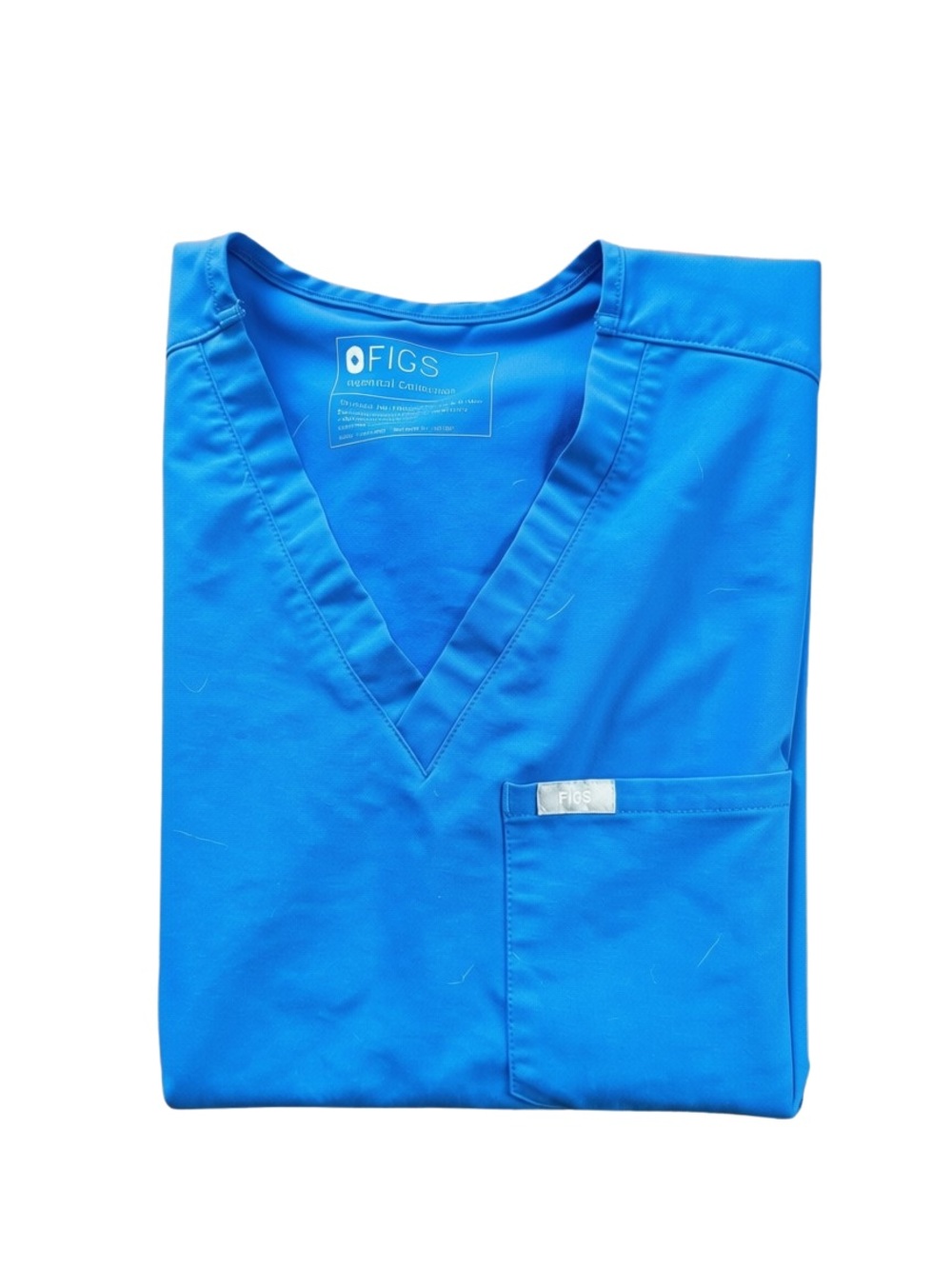FIGS Women’s Small Royal Blue Catarina Scrub Top